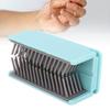 Shower Wall Hair Catcher Avoid Clogged Drains Easy To Use Silicone Hair Trap Drain Protector for Bathroom Blue
