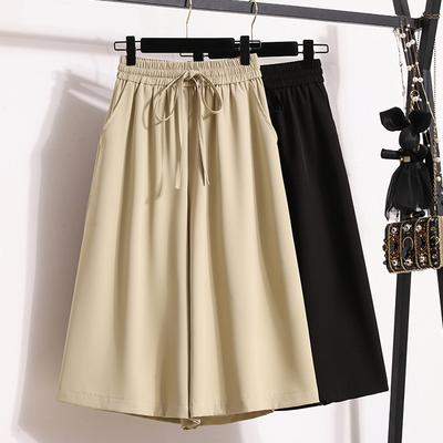 DIMANAF 2024 Spring Plus Size Long Pants Women Elastic Casual Loose Big Harem Pants High Waist Vintage Solid Loose Basic Trousers Wide Leg Pants 5XL