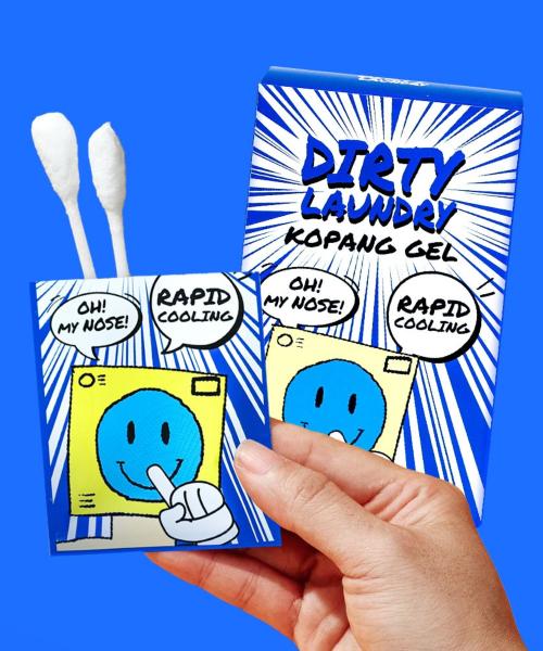 Dirty Laundry Kopang Gel Nasal Relief Swabs (1 Box, 5 Pouches)