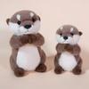 PP Cotton Brown Otter Plush Toy Soft Simulation Otter Toy Doll  Home Decor