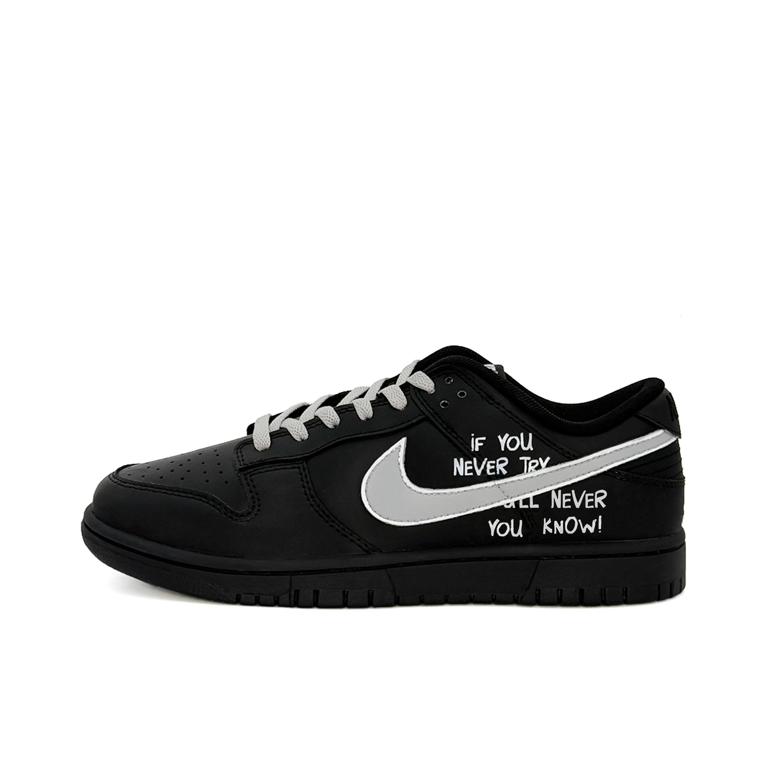 

Nike Dunk Cool Gray Creed Leather Low top Skateboard Shoes Men s Gray White IO7606-010(Team471-) 43