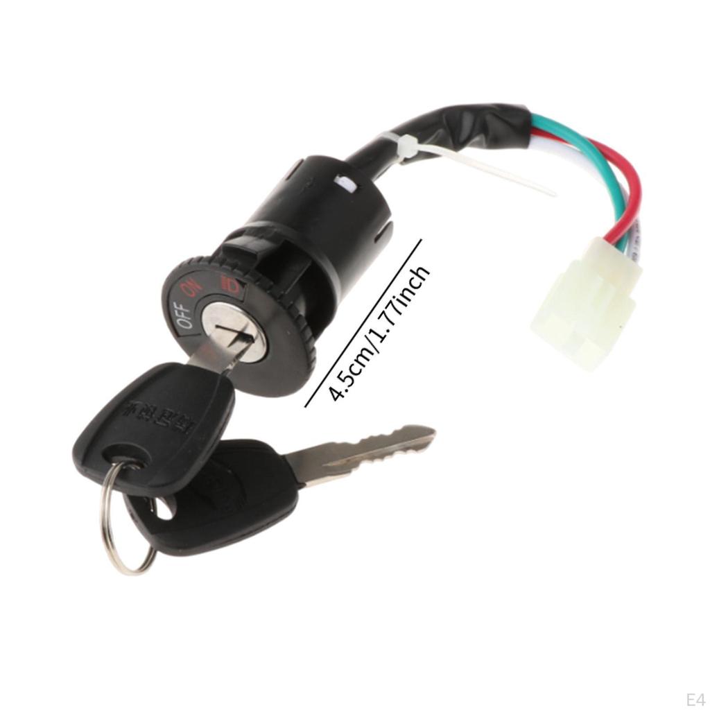 E Bike Power Locks Ein-/Ausschalter Verriegelung Zündschlüssel