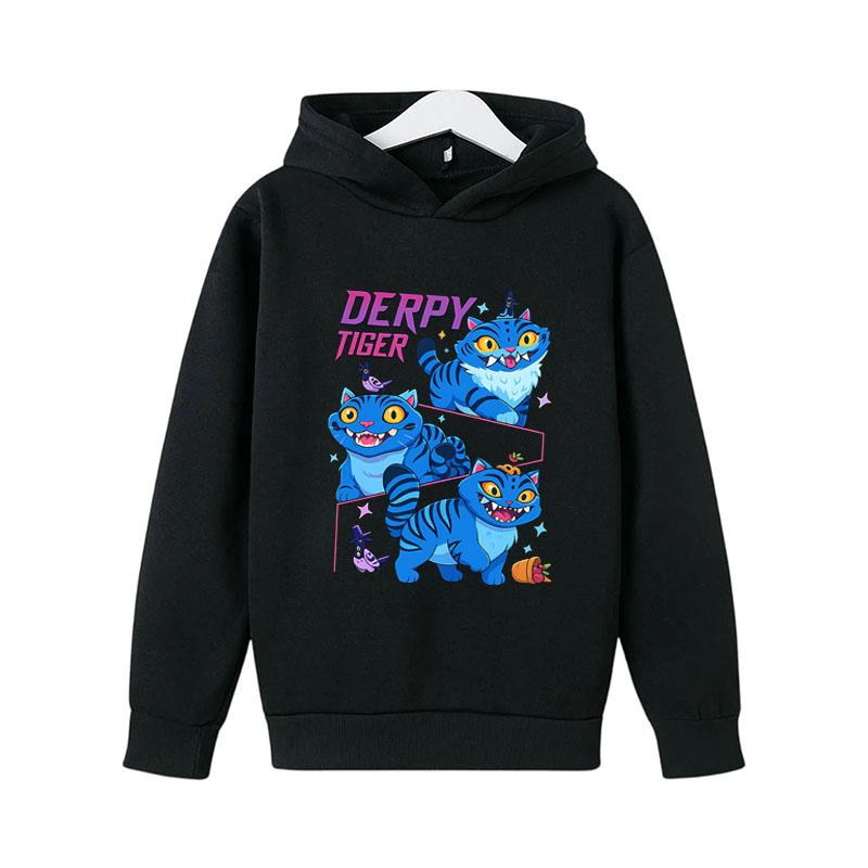 KPop Demon Hunters Huntrix Boys Hoodies Girl Fashion Hoodie Children Casual Pullovers Sweaters Long Sleeves Kids Autumn Clothes