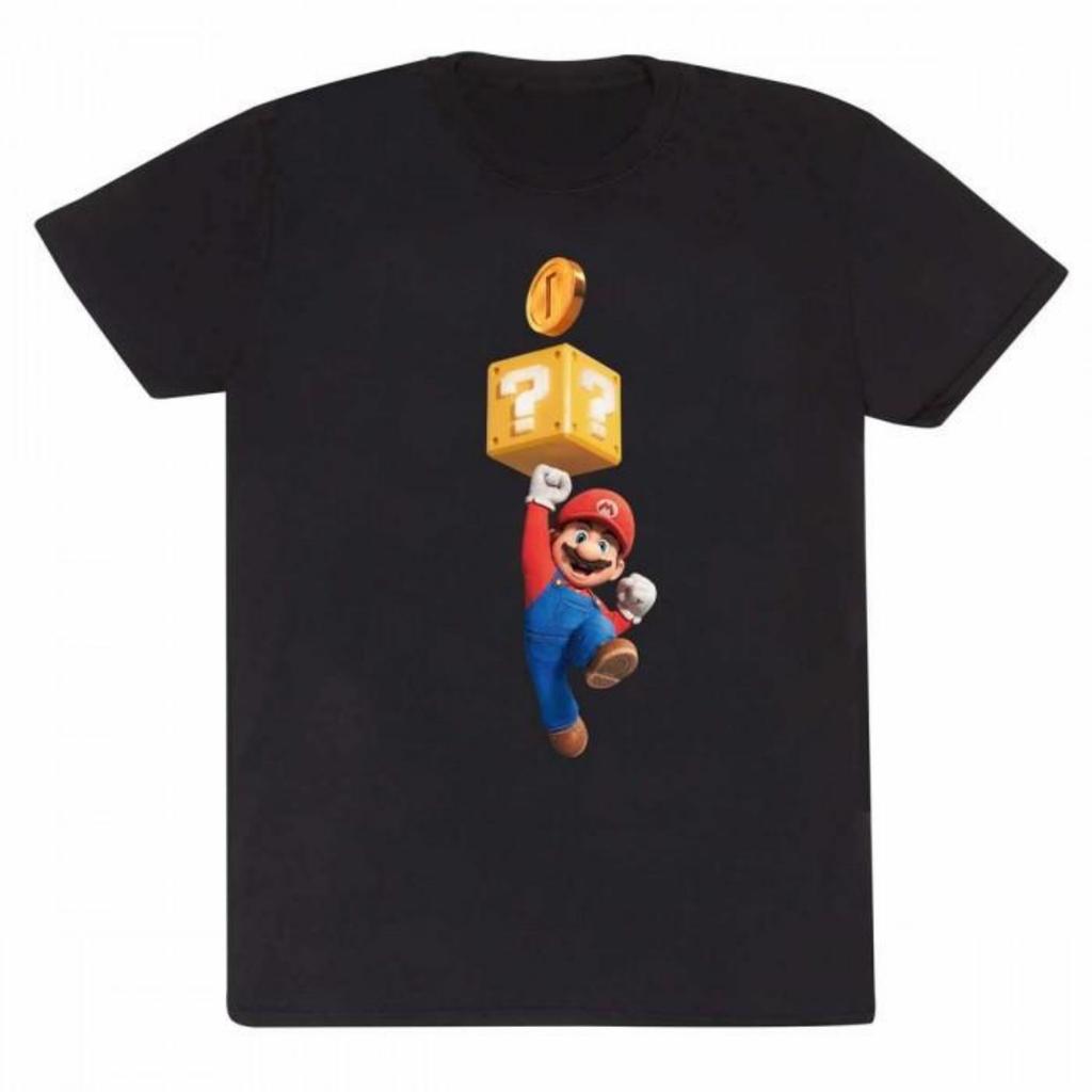 Super Mario Bros Unisex Adult Coin T-Shirt