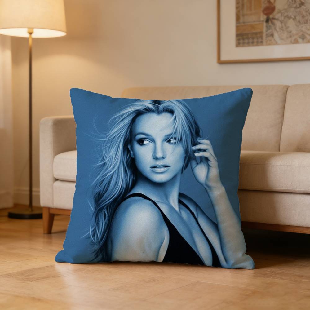Princess of Pop BBritney Spears Pillow Case Cushion Cover Throw Pillow Case For Car Sofa