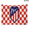 Atletico Madrid Wall Tapestry Aesthetic Wall Hanging Printed Fabric Blanket Decorative Tapestries for Bedroom Living Room Home Decor
