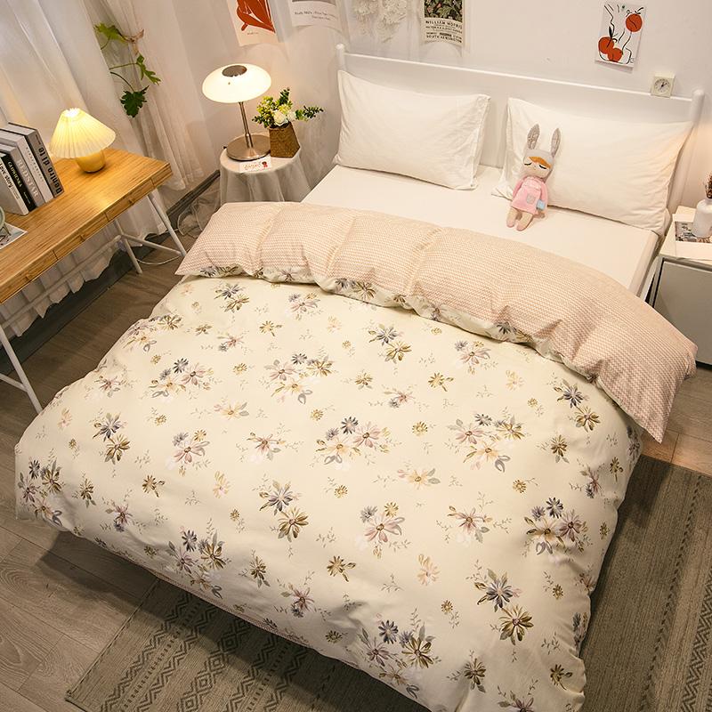 Cotton Duvet Cover Double Size Duvet Cover 200x230 Skin Friendly Breathable Active Flower Print Pillow Cover Buy Separately