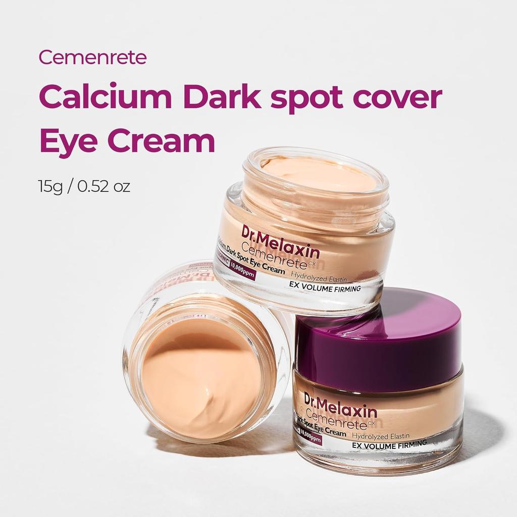 Calcium Soothing Moisturizing Eye Cream 15g Hydrating Anti-Fatigue Gentle Non-Irritating