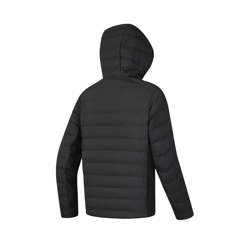 New FILA Down Jacket Men's Pitch Black A11M441901FBK