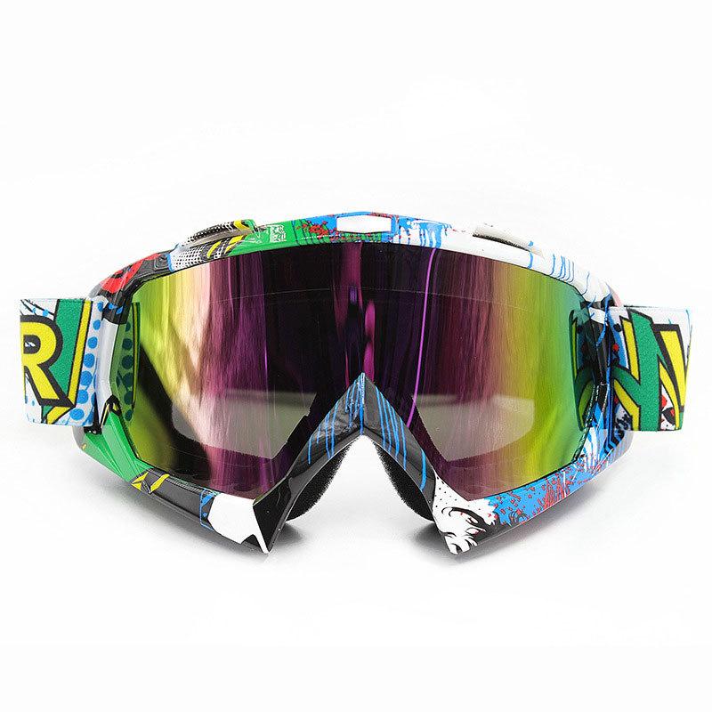 Ochelari de protecție pentru motocicletă, motocross, ochelari de schi îndoibili, în aer liber, rezistenți la vânt, rezistenți la praf