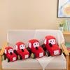 Cartoon Tractor Plush Toy Bedtime Comfort Pillow for Kids