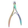 Stainless Steel Cuticle Nipper Coloful Nail&Toenail Dead Skin Cutter Nail Art Pedicure Tool