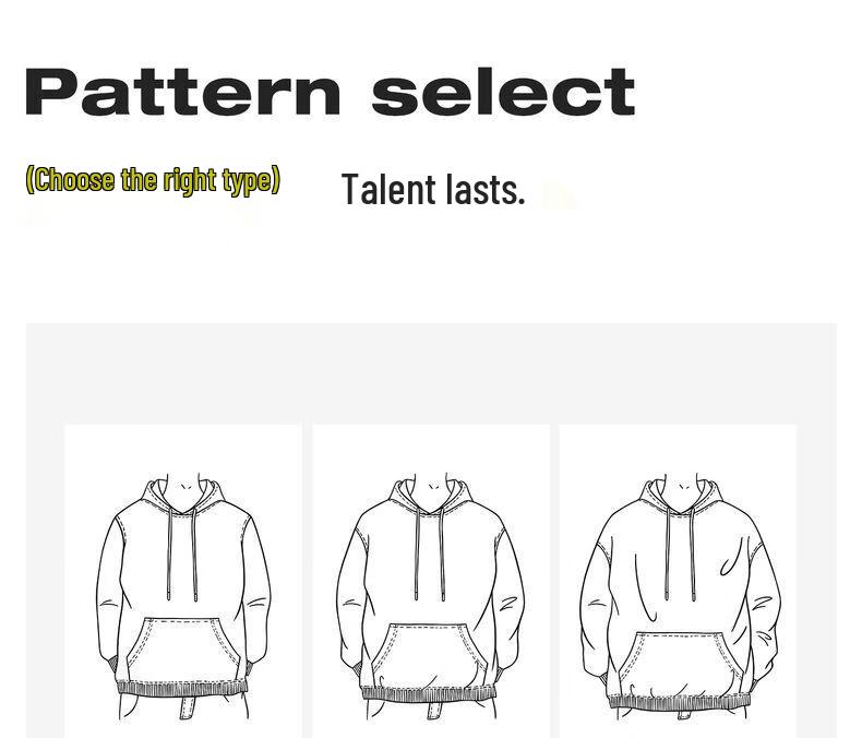 NVG·YOUNG Unisex Half-Zip Hooded Cotton Sweatshirt