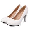 Elegante Svarte Røde Hvite Høyhælte Damesko Pumps Kjolesko Mote Hæler Selskap Kontor Bryllupssko Dame Komfortable