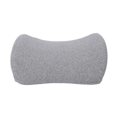 Lumbar Support Pillow Ergonomic   Lower Back Pillow for Sofa Recliner Dark Gray