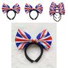 Union Jack Fliege Stirnband Haarband Für Patriotische Feiern Und Platinjubiläum Unisex