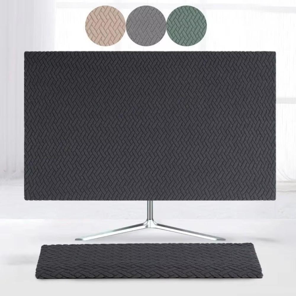 27-30inches Dustproof Cover Elastic Full Coverage Computer Dust Cover Thickened Keyboard Cover Protective Cover
