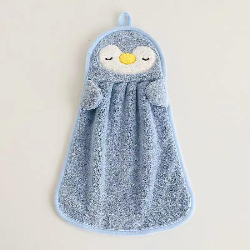 Super Absorbent Cute Duck Hand Towel Household Microfiber Kitchen Towel High-Efficiency Tableware Cleaning Towel Kitchen Tools