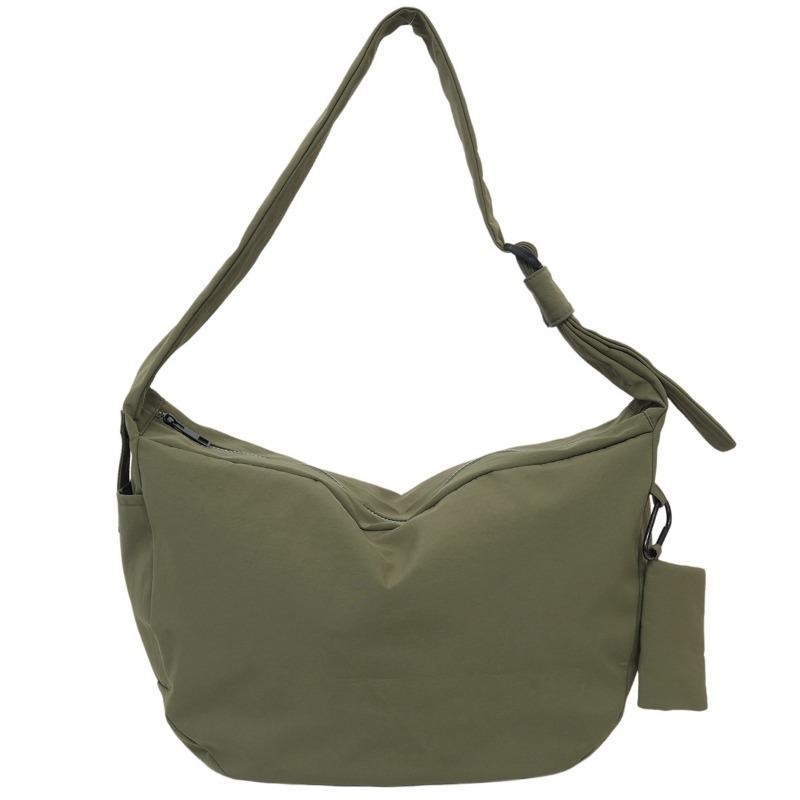 Lässige Dumpling-Tasche mit großem Fassungsvermögen, modische Nylontasche, neue Umhängetasche, Tasche für Studentinnen