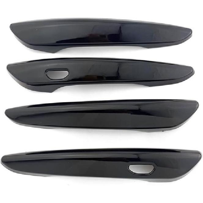 4Pcs Glossy Black Car Door Handle Cover Trim For Mazda 3 BP CX30 CX50 CX60 CX80