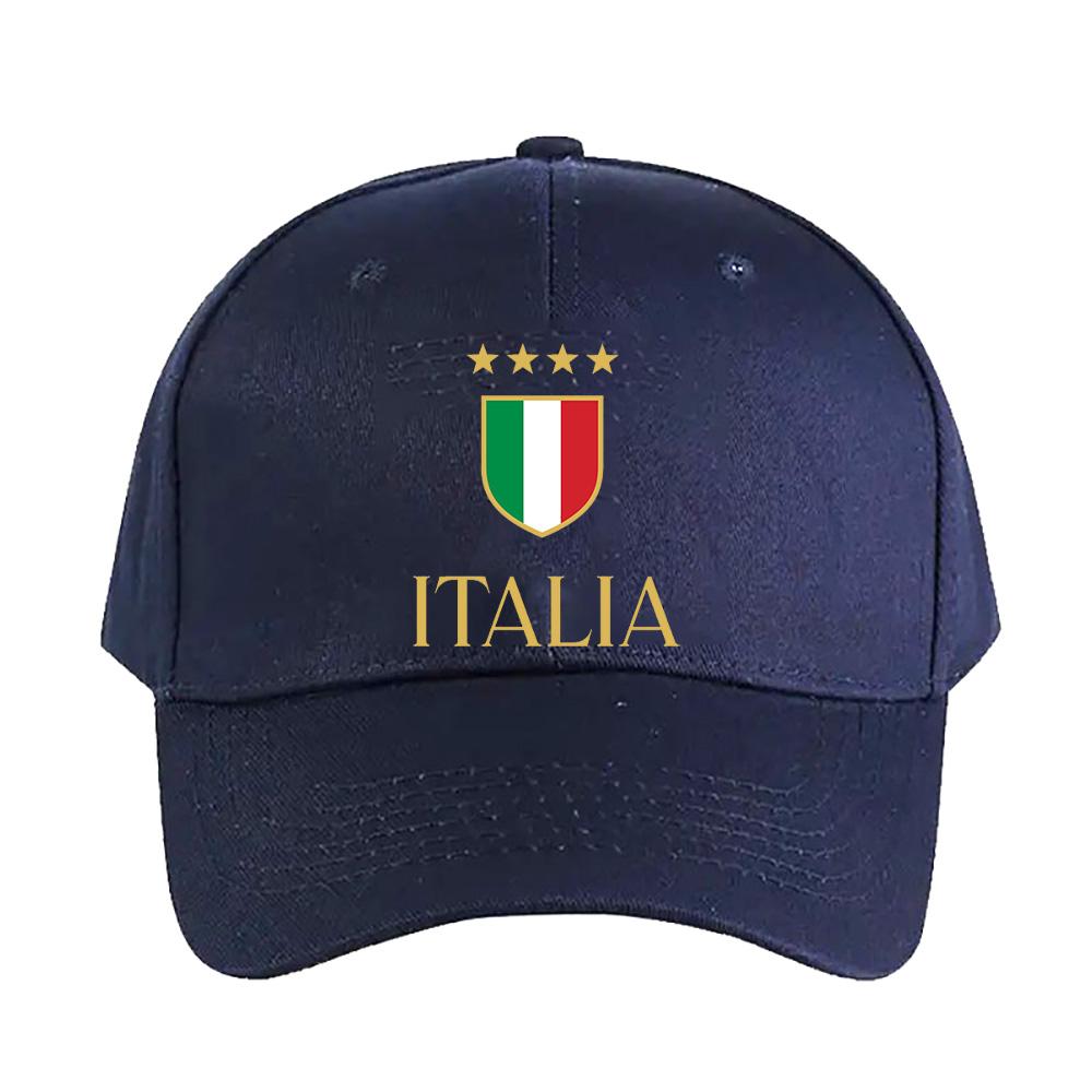 Italia Cap Summer Woman Man Adult Hat Fashion Casual Adjustable Printed Baseball Caps Trucker Cap Outdoors