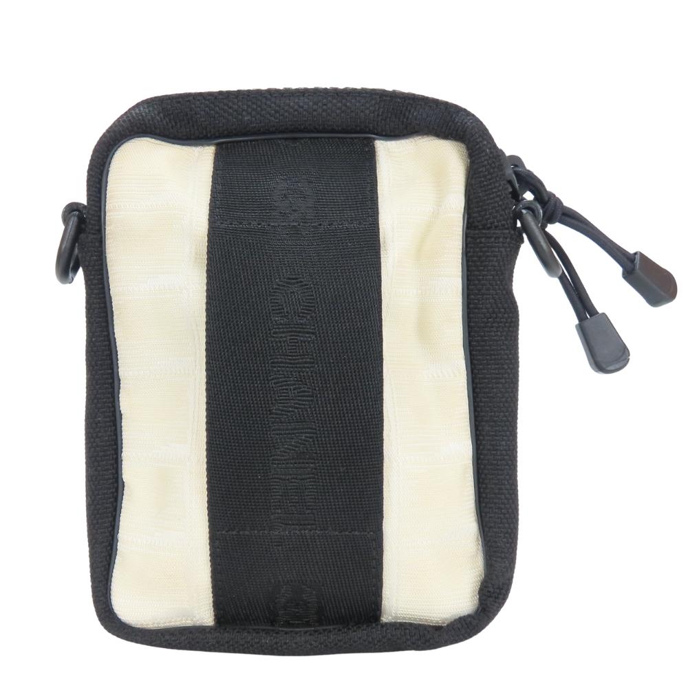 Used CHANEL Shoulder Bag Sports line A22059 COCO Mark Jacquard nylon Ivory black 8th