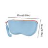 Waterproof Silicone Glasses Bag Lightweight Travel Silicone Eyeglasses Case Candy Color Outdoor Sunglasses Storage Pouch
