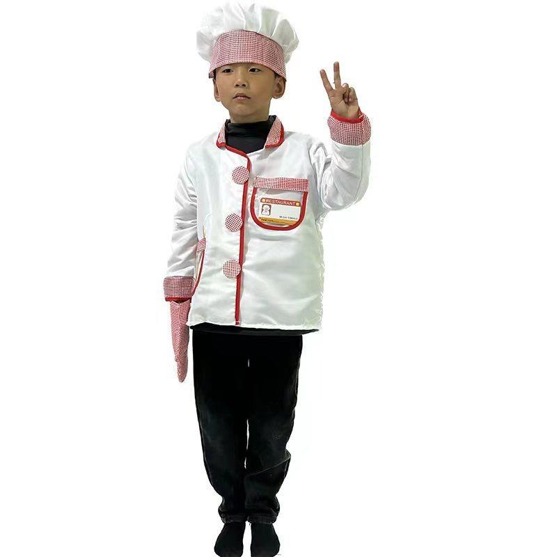 Halloween Children's Chef Costume Chef Costume Cosplay Stage Performance Costume