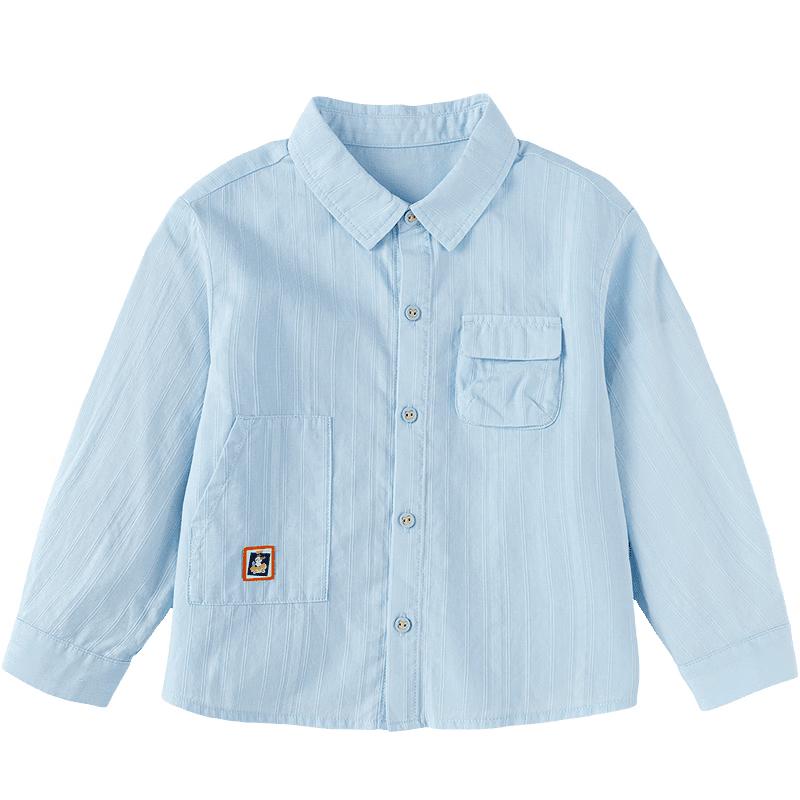 Balabala Kids Long Sleeve Cotton Shirt