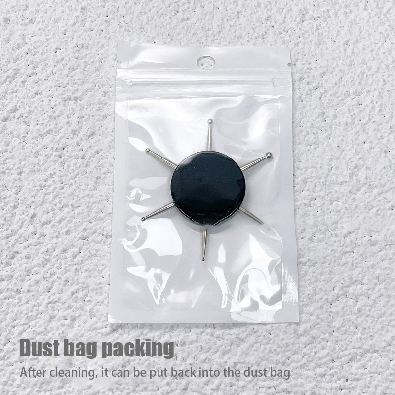 1Pc 6 Kopf Nail art Punktierung Werkzeuge Disc Nagel Bohrer Punkt Nagel Werkzeuge Punkt Malerei Werkzeuge Nagel Punkt Bohrer stift