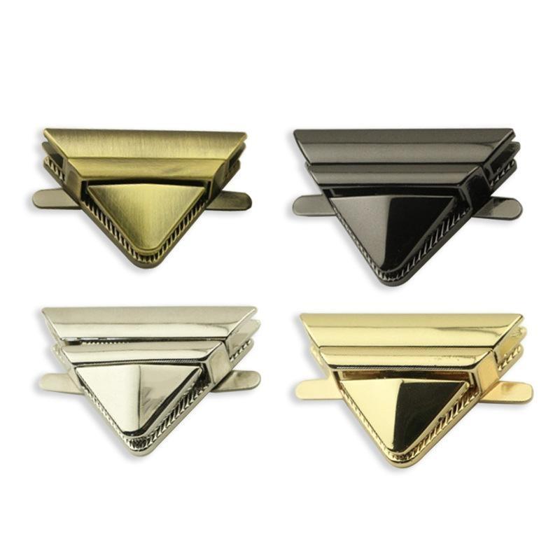 1 Pièce Sac Fermoir Pression Bouton Interrupteur Loquet Langue Fermeture Triangle Boucle Fermoir Pour Maroquinerie Pièces de Sac Portefeuille Sac à Main Accessoires