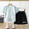 Children Sports Short-Sleeved Suit Color Four Seasons