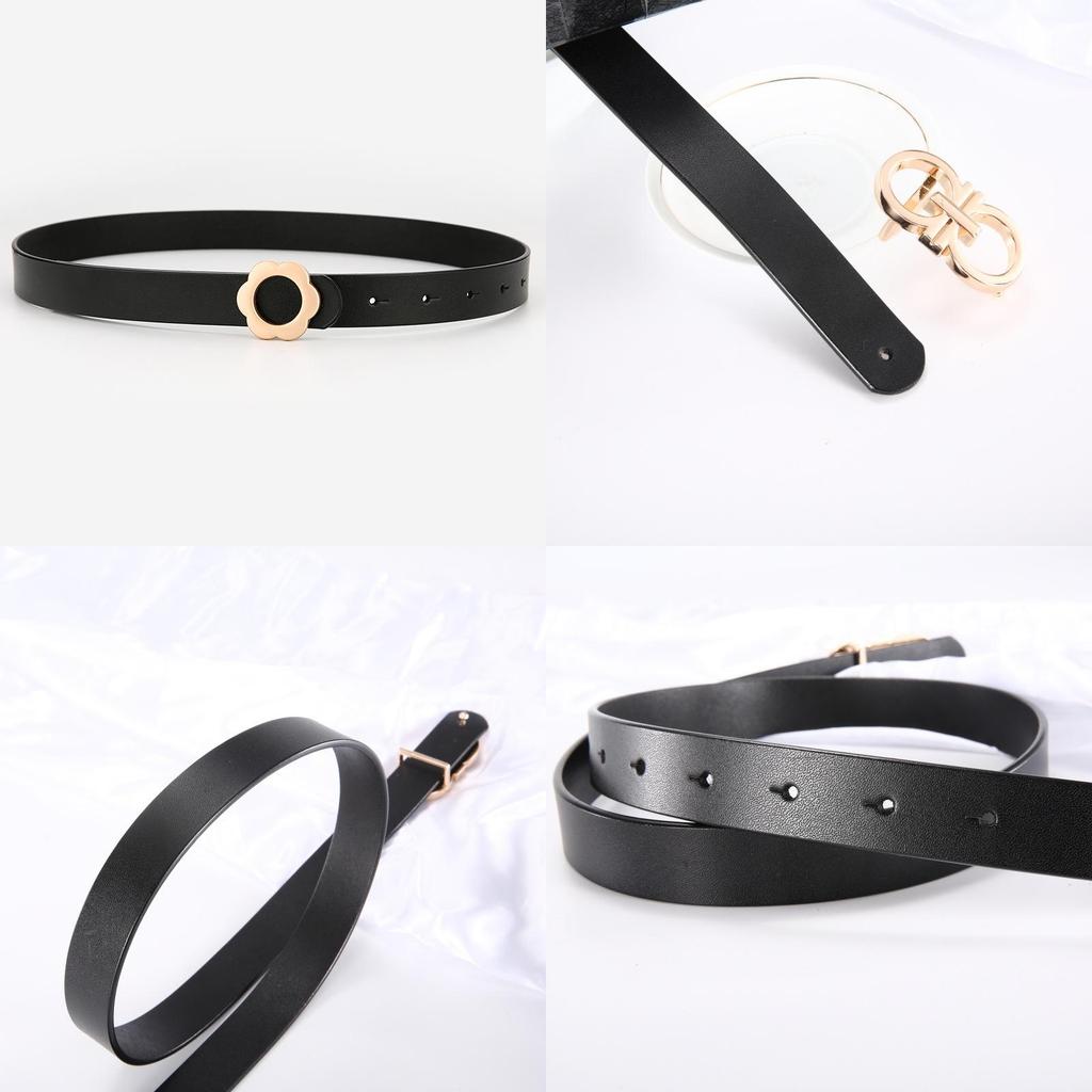 Genuine Leather Floral Waist Belt For Women With Slimming Design For Dresses And Sweaters
