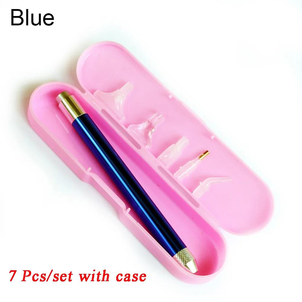 1set 5D Diamond Painting Tool Lighting Drill Pen with Accessories Angled Tip Point Drill Pen Kits DIY Sewing Crafts Tool