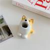 Cute cartoon animal toothbrush holder creative home decoration bathroom toothbrush storage rack small decorative ornament