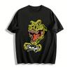 Cool T-Rex Gaming Controller Graphic Casual T-Shirt Pure Cotton T-shirt