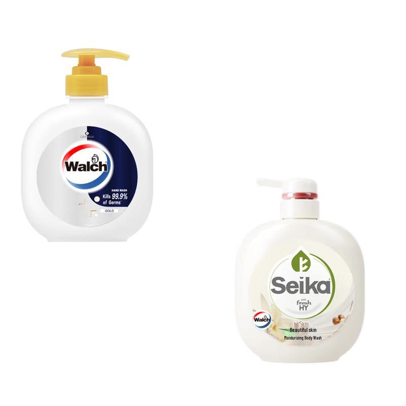 

Walch Shea Butter Shower Gel & Antibacterial Hand Soap Set