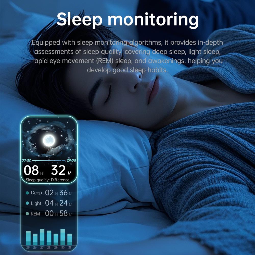 SACOSDING New ECG+PPG Smart Watch Blood Pressure/Oxygen Sleep Health Analysis BT Call Smartwatch Men Women For Androd iOS