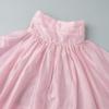 Frühling Sommer Neu Damen Durchsichtiges Ballonärmel Raffung Rüsche Stehkragen Langarm Bluse, Europäischer Amerikanischer Stil Freizeit Lässiges Hemd Top