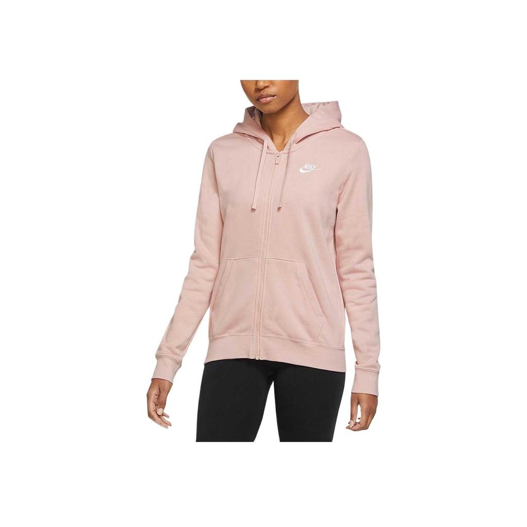 Nike Breathable Soft Comfortable Long Sleeve Hoodie Women hoodies Pink DQ5472-601
