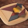 Montessori Wooden Toys Wooden Jigsaw Puzzle for Kids Tangrams Brainstorming Preschool Early Learning Children Logical Thinking