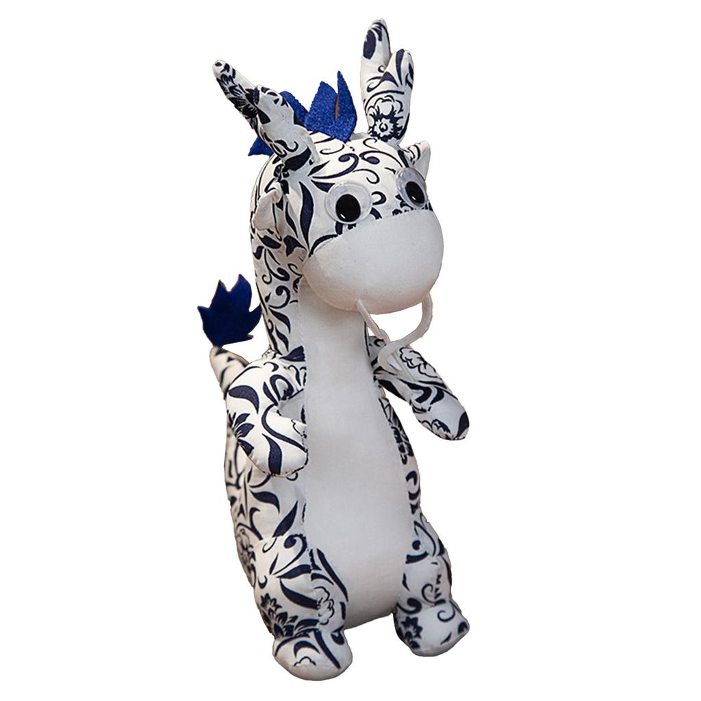 Mascotte Drago di Capodanno Bambola Drago Simulazione Drago Zodiaco Peluche