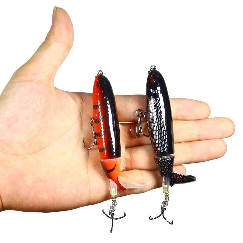 1st Fiskedrag Whopper Popper Lure Topwater Floating Lure Hårt lockbete 13,2g 10cm