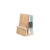 KIRIGEN Wooden File Stand, File Box, Fully Assembled, Natural Finish, 5KWJJ-NA