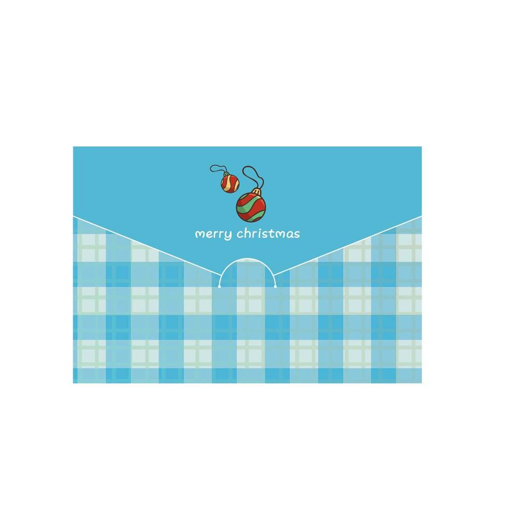 2025 Christmas Holiday Greeting and Thank You Card with Envelope - Merry Christmas Blessing