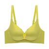 Smooth Traceless Soft Support Base Simple Adjustment Underwear Summer Thin Women Gather Big Breasts Show Small Bra