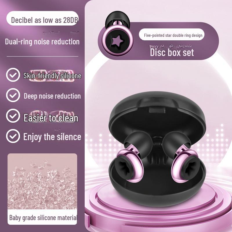 Bouchons d'oreille en silicone anti-bruit: Étanche, Insonorisé, Idéal pour les dortoirs, le travail, les ateliers et le ronflement