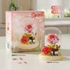Flowers Sakura Tree Moc Building Blocks for Adults Party Gifts Cherry Blossom Assembly Model Building Toys Home Decoration Girls