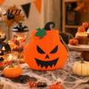 Halloween Pumpkin Bag Drawstring for Kids, Trick or Treat Candy Bag, Spooky Sack Reusable Non Woven Fabric Goodie Party Favors Supplies