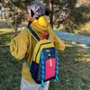 Schoolbag Niche Design Travel Bag Dopamine Outdoor Mountaineering Bag Large Capacity Backpack Women's Leisure Fitness Cycling Backpack